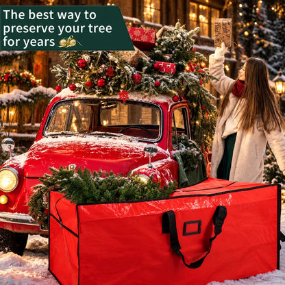 Christmas Tree Storage Bag Rectangular 65 Inch Dust Resistant