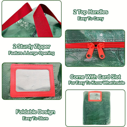 Christmas Tree Storage Bag Waterproof & Reinforced Seams