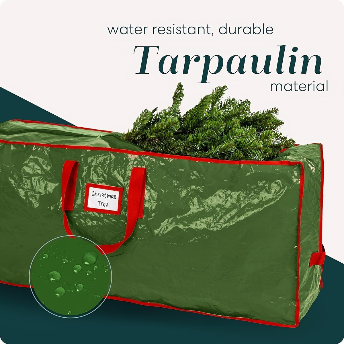 Christmas Tree Storage Bag Waterproof & Reinforced Seams