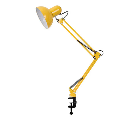 Clip-On Desk Lamp Adjustable Swing Arm & Pivoting Head