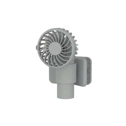 Clip-On Fan USB Rechargeable 3-Speed Adjustable Tilt