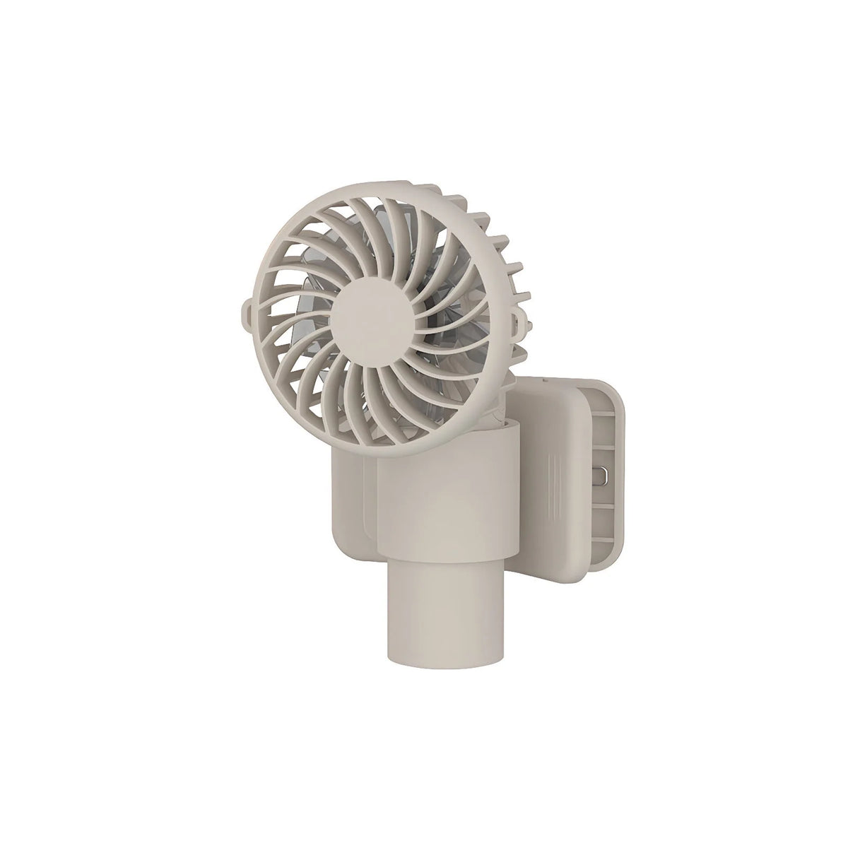 Clip-On Fan USB Rechargeable 3-Speed Adjustable Tilt