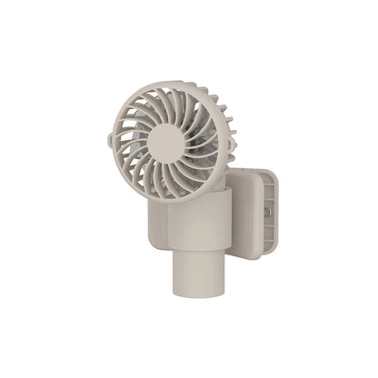 Clip-On Fan USB Rechargeable 3-Speed Adjustable Tilt