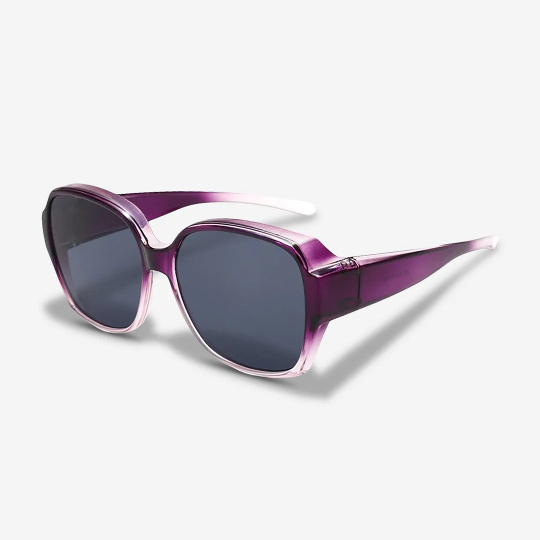 Clip-On Sunglasses Click-On Glare-Reducing UV400