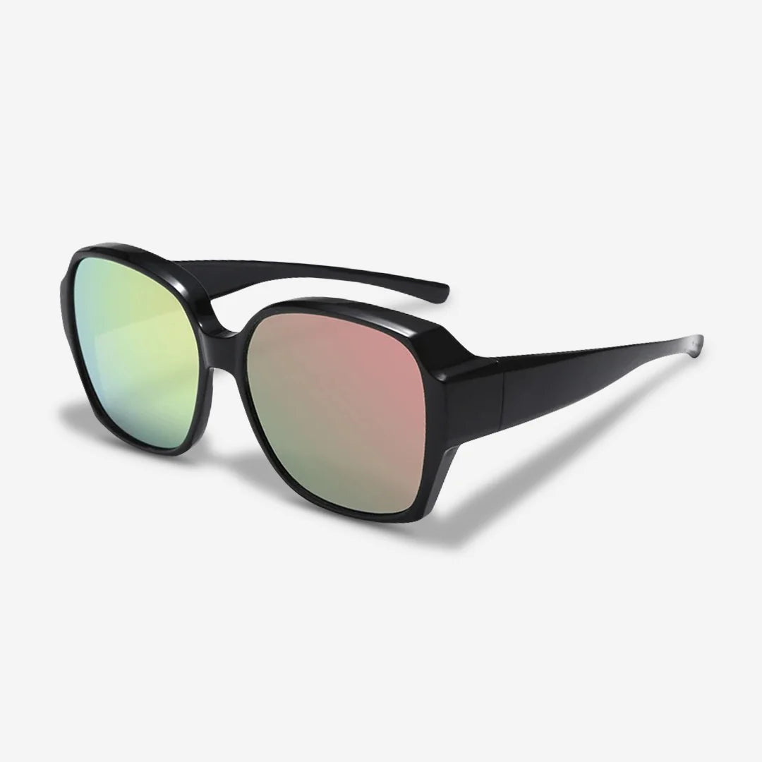 Clip-On Sunglasses Click-On Glare-Reducing UV400