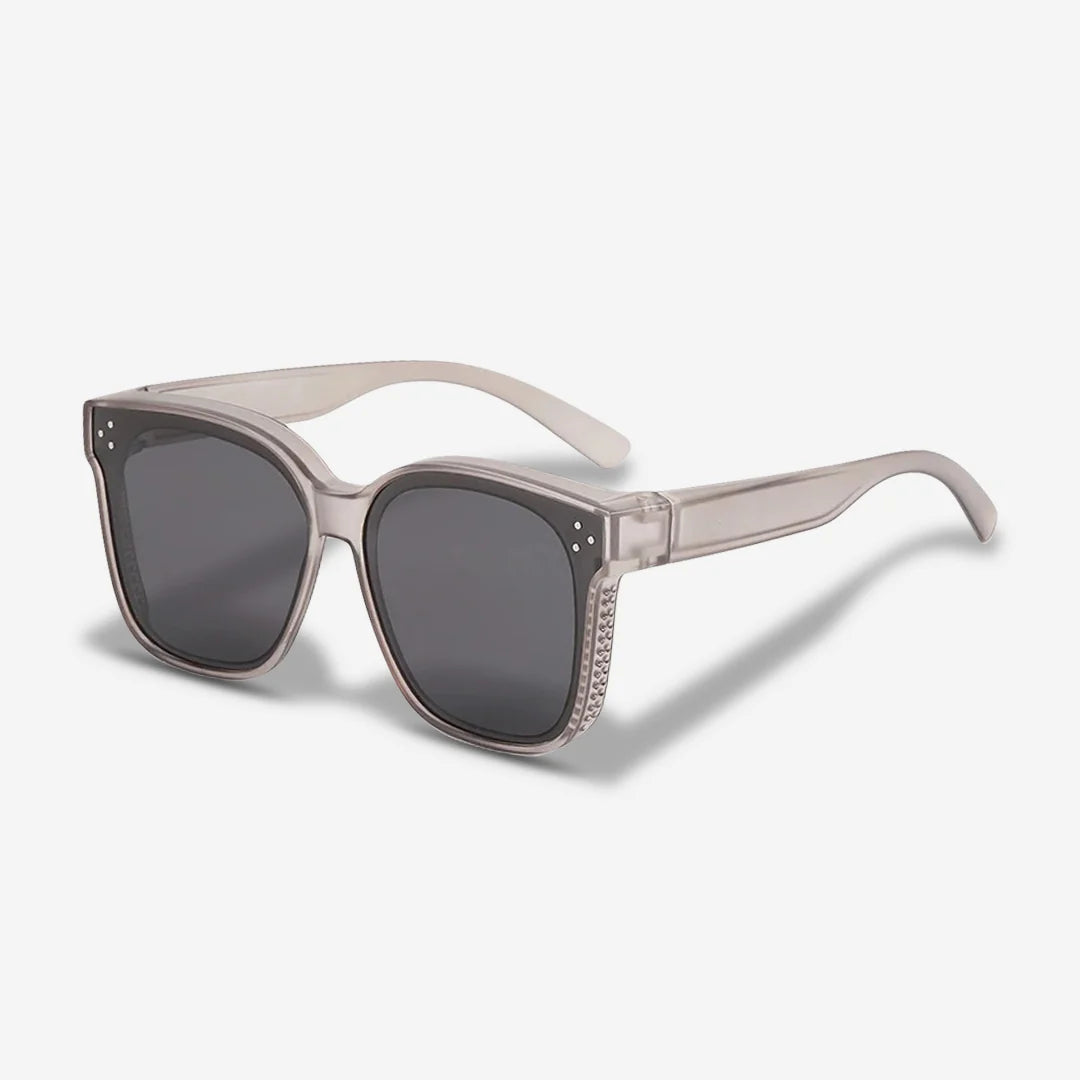 Clip-On Sunglasses Click-On Glare-Reducing UV400
