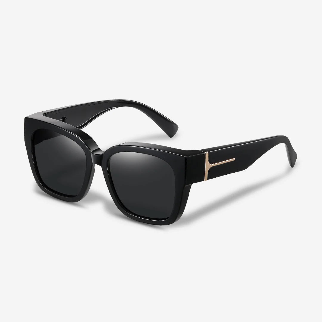 Clip-On Sunglasses Click-On Glare-Reducing UV400