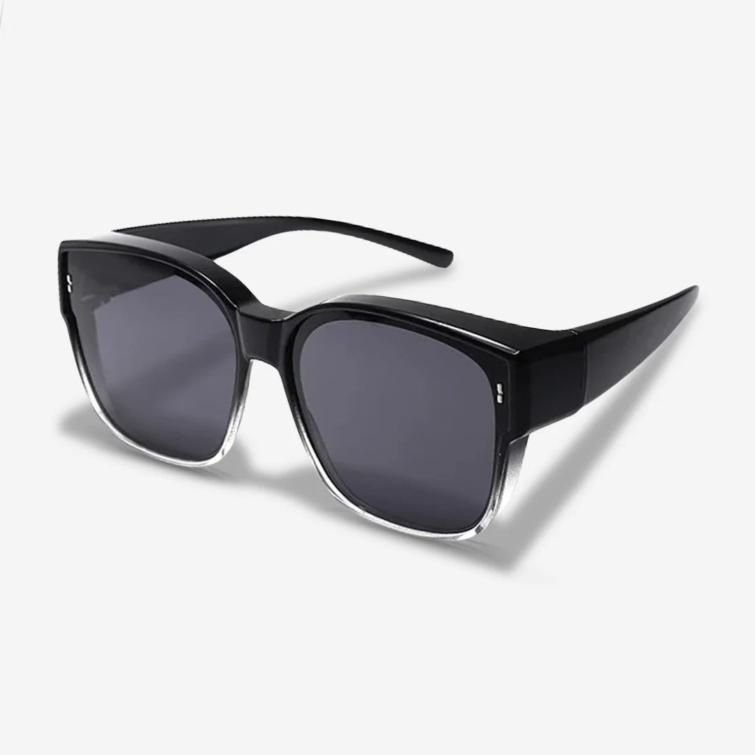 Clip-On Sunglasses Click-On Glare-Reducing UV400