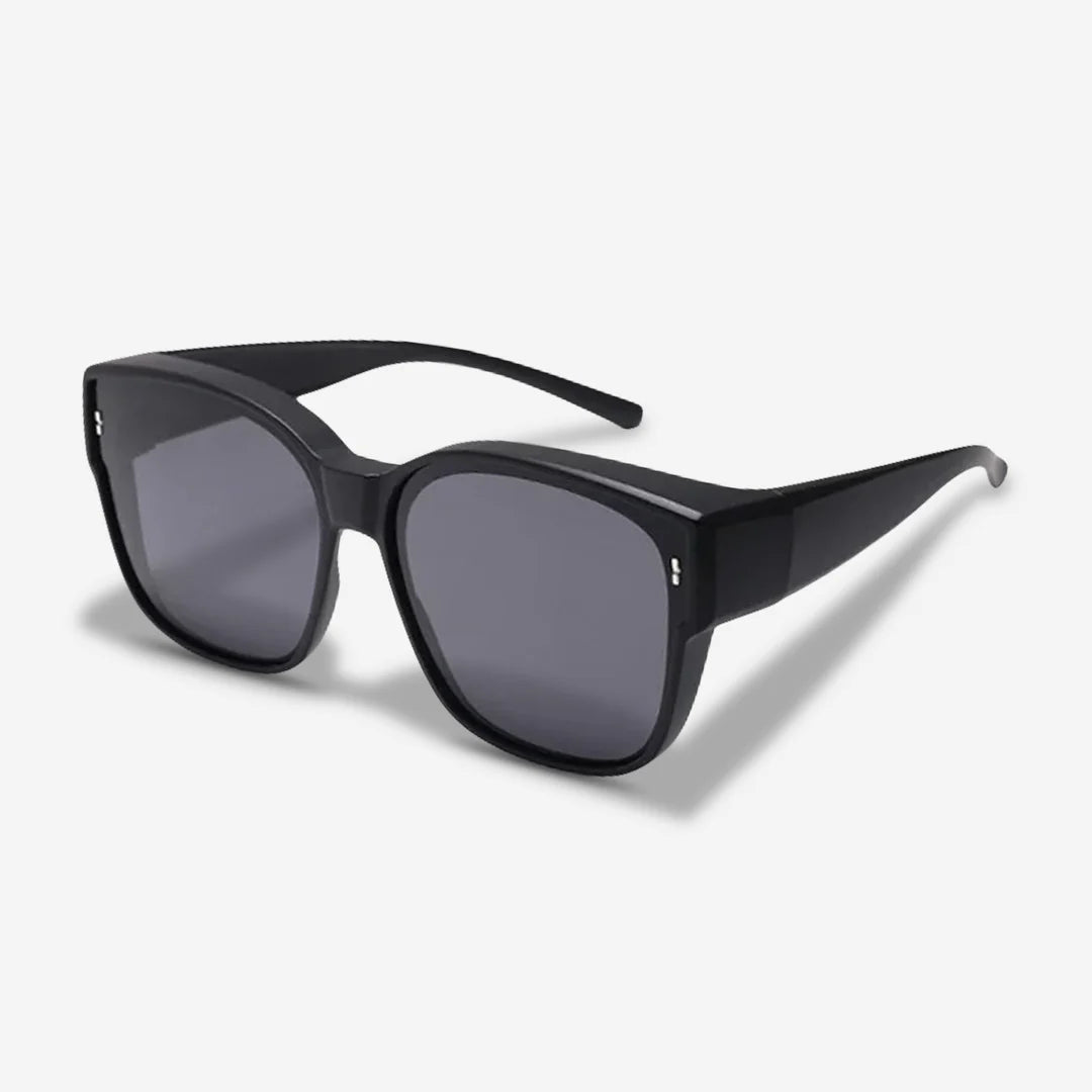 Clip-On Sunglasses Click-On Glare-Reducing UV400