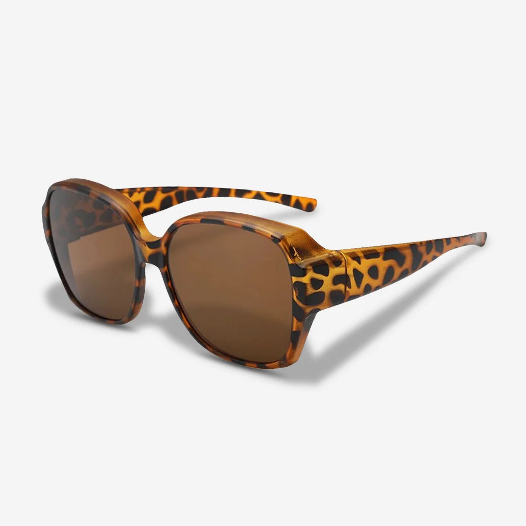 Clip-On Sunglasses Click-On Glare-Reducing UV400