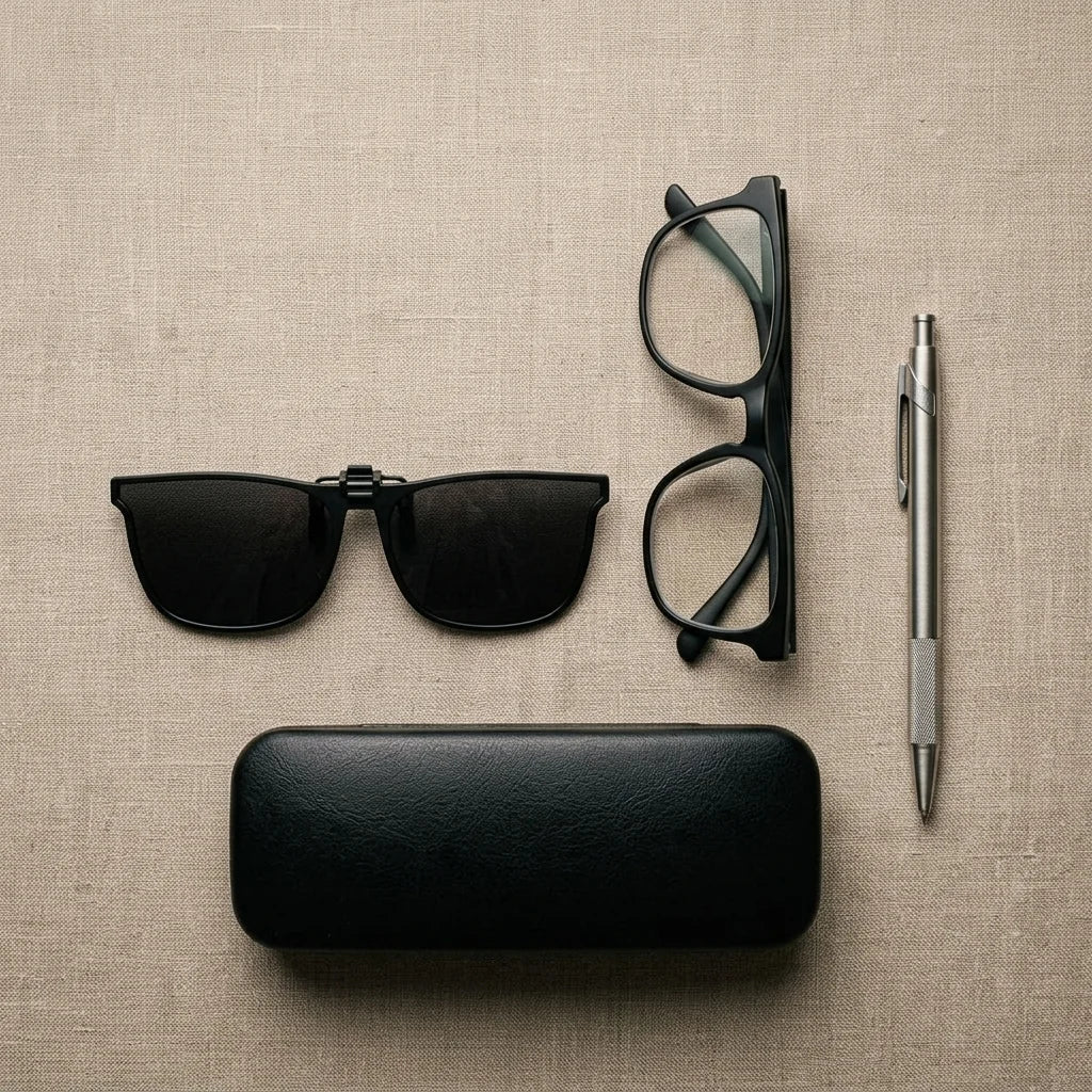 Clip-On Sunglasses Polarized Flip-Up UV400