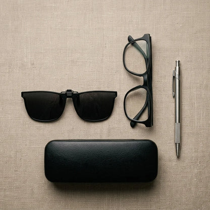 Clip-On Sunglasses Polarized Flip-Up UV400