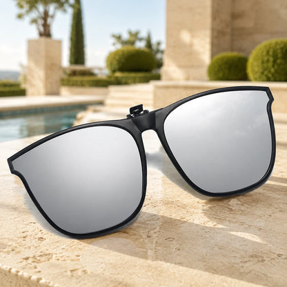 Clip-On Sunglasses Polarized Flip-Up UV400
