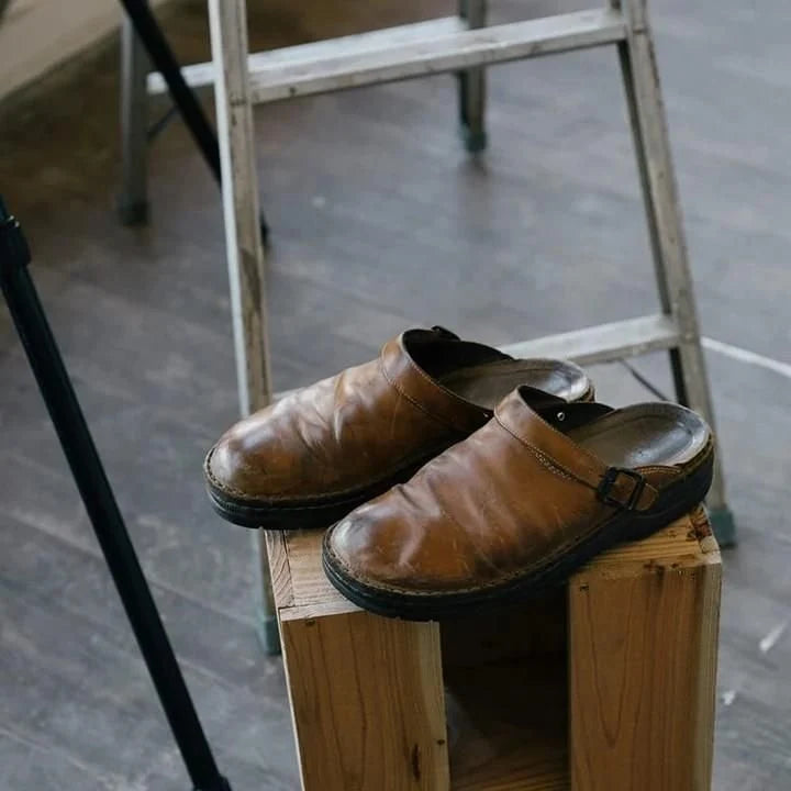 Clogs Slip-On Leather Comfort Sole