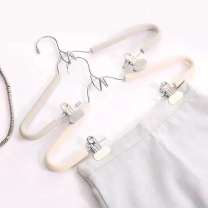 Clothes Hanger Set Vertical Space-Saving Set of 5
