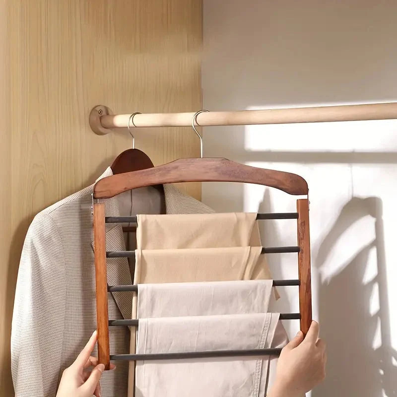 Clothes Hanger Space-Saving Solid Wood