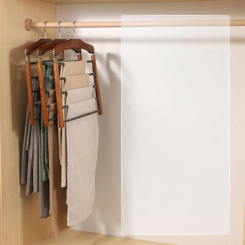 Clothes Hanger Space-Saving Solid Wood