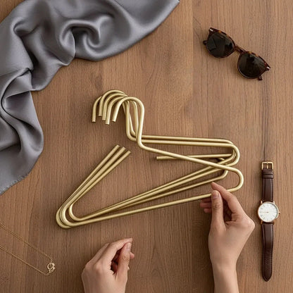 Clothes Hangers Slim Aluminum Alloy Set of 5