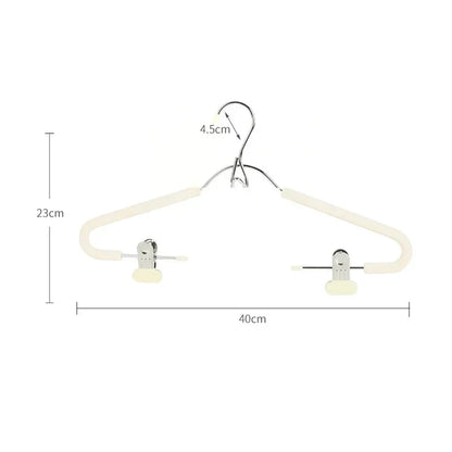 Clothes Hangers Vertical Stackable Space-Saving Set of 5