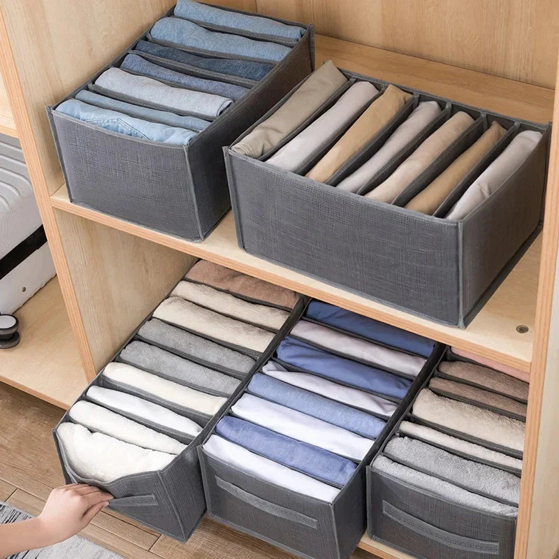 Clothing Organizer Washable Fabric 7 or 9 Compartments