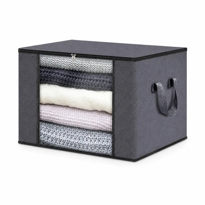 Clothing Storage Bag Breathable Foldable Clear Window