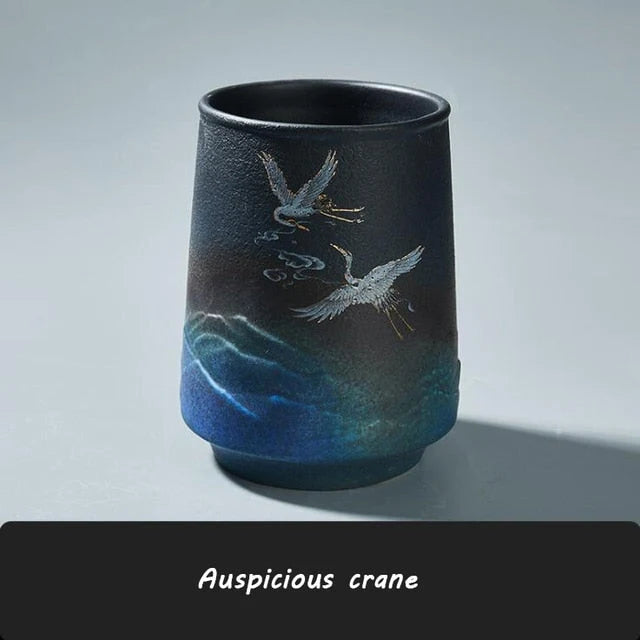Coffee Mug Ceramic Celestial Artwork 10.5 Fl Oz