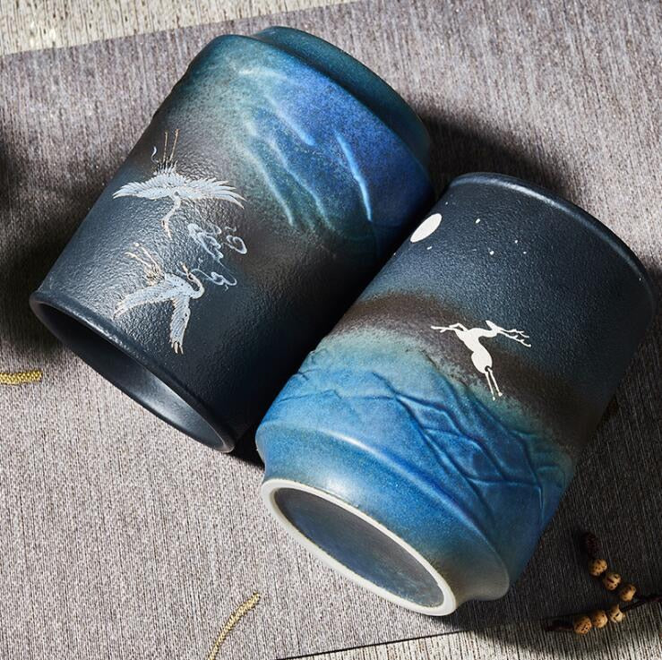 Coffee Mug Ceramic Celestial Artwork 10.5 Fl Oz