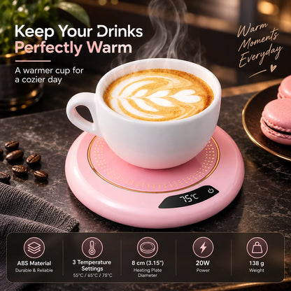 Coffee Mug Warmer Digital Display & 3 Preset Temps
