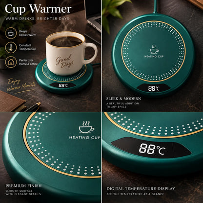 Coffee Mug Warmer Digital Display & 3 Preset Temps