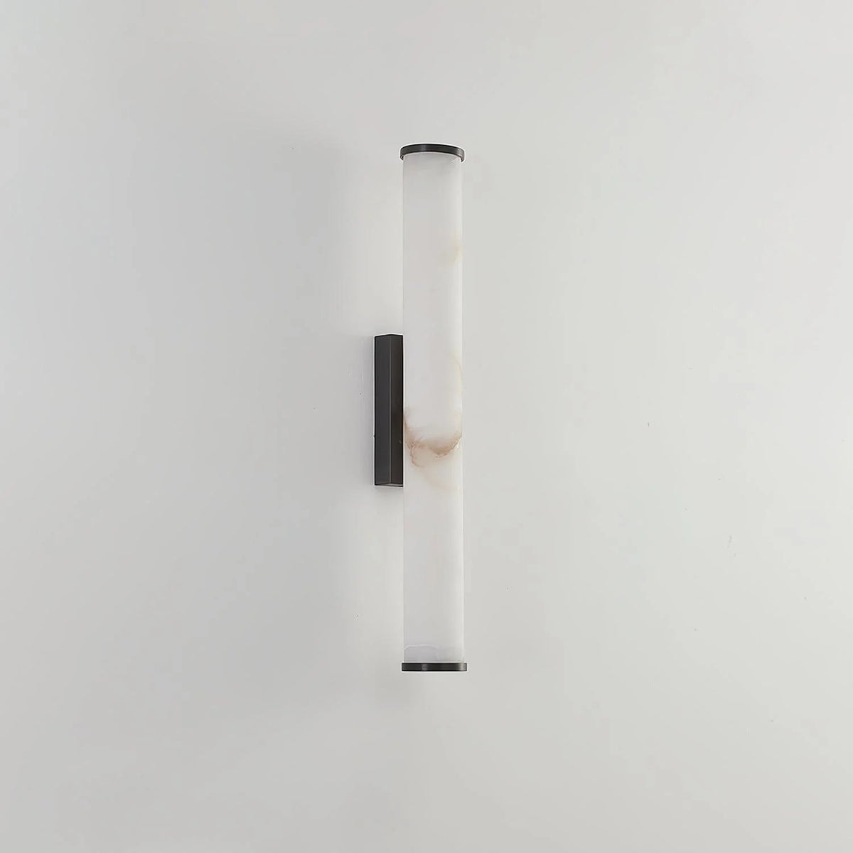 Column Wall Sconce Slim Vertical Integrated LED Stone-Effect Resin