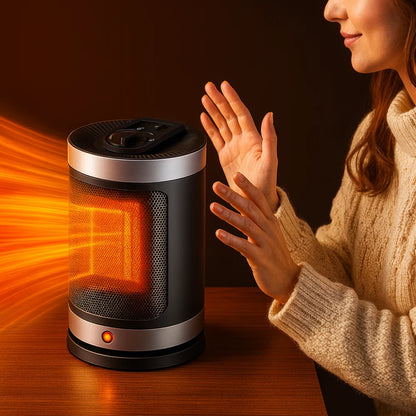 Compact Space Heater 900W Fan-Assisted Overheat Protection