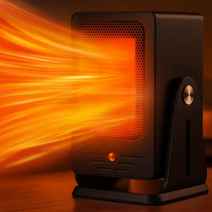 Compact Space Heater Convection Fan 900W Portable