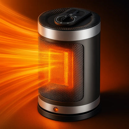 Compact Space Heater Convection Fan 900W Portable