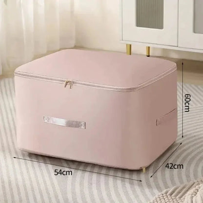 Compression Storage Bag Water-Resistant Nylon Vacuum-Free Zip Compression