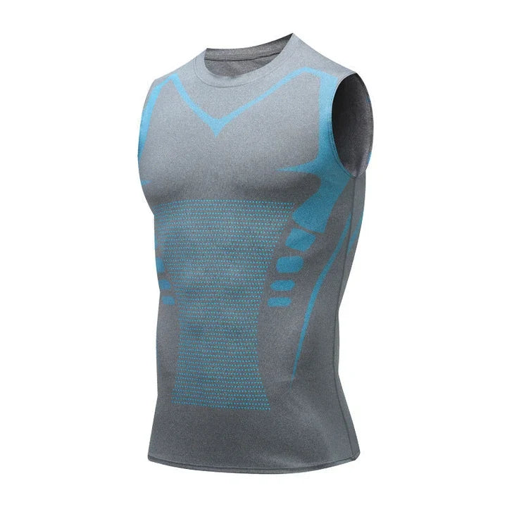 Compression Tank Non-Shifting Moisture-Wicking