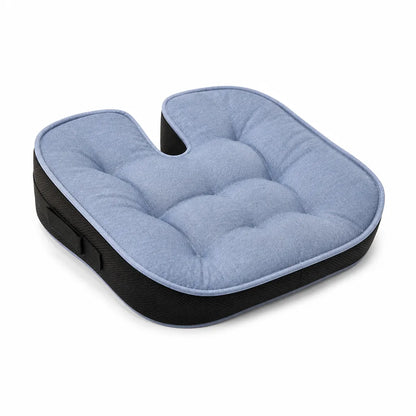 Contoured Ergonomic Seat Cushion for Sciatica & Tailbone Pain