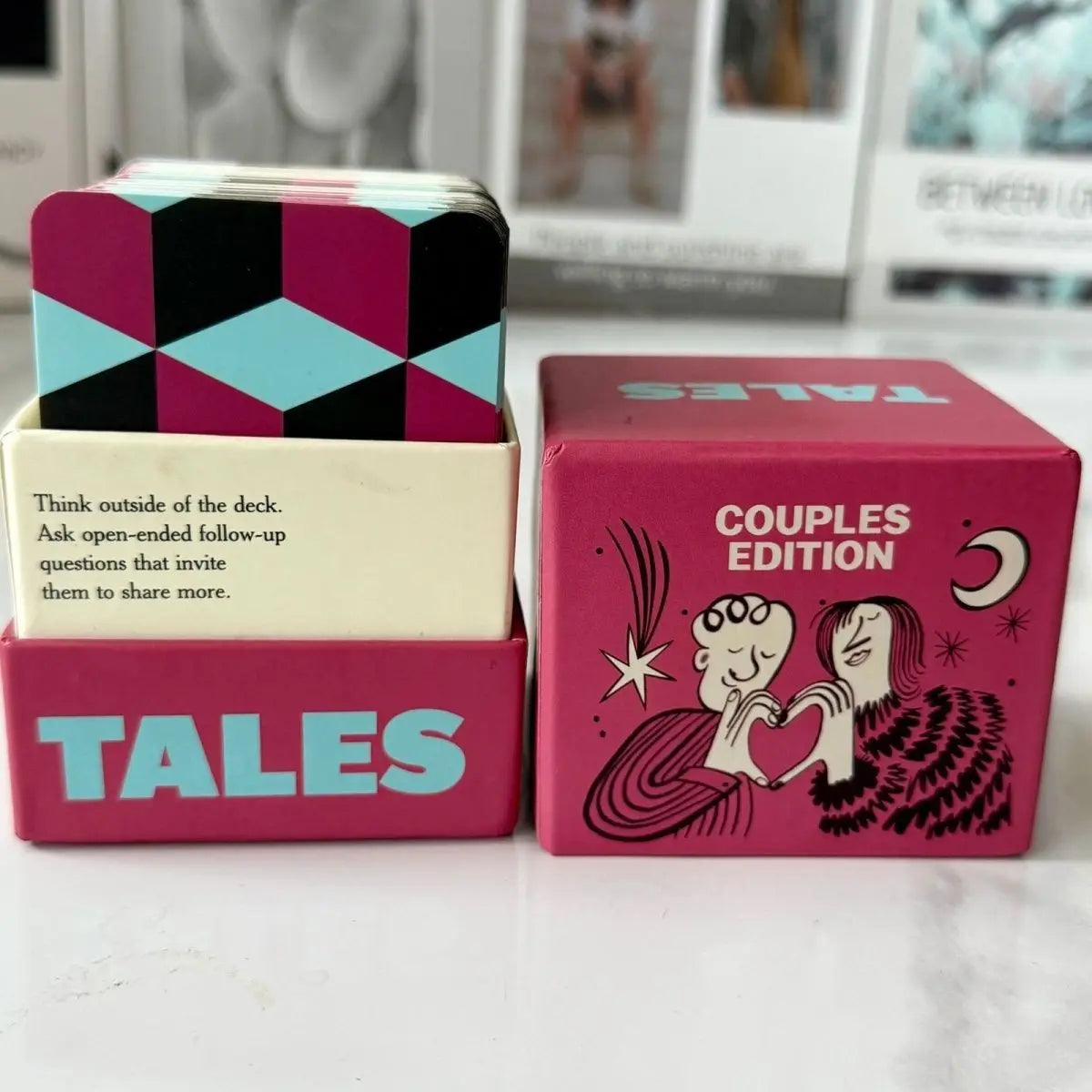 Conversation Card Game 150 Open-Ended Questions Couples & Family Editions