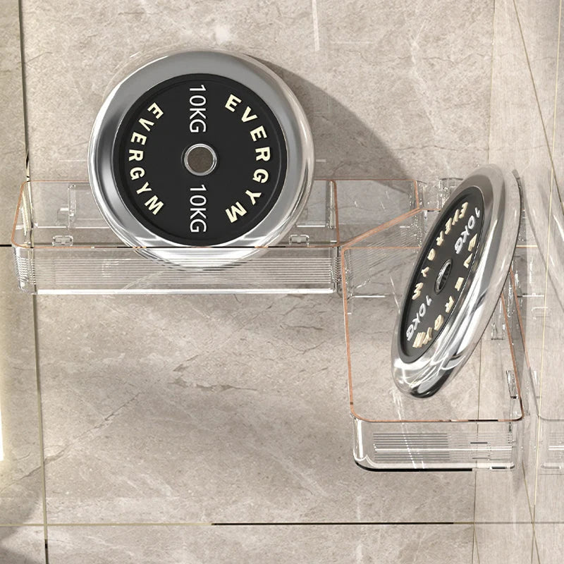 Corner Shelf 180-Degree Adjustable Drill-Free Installation