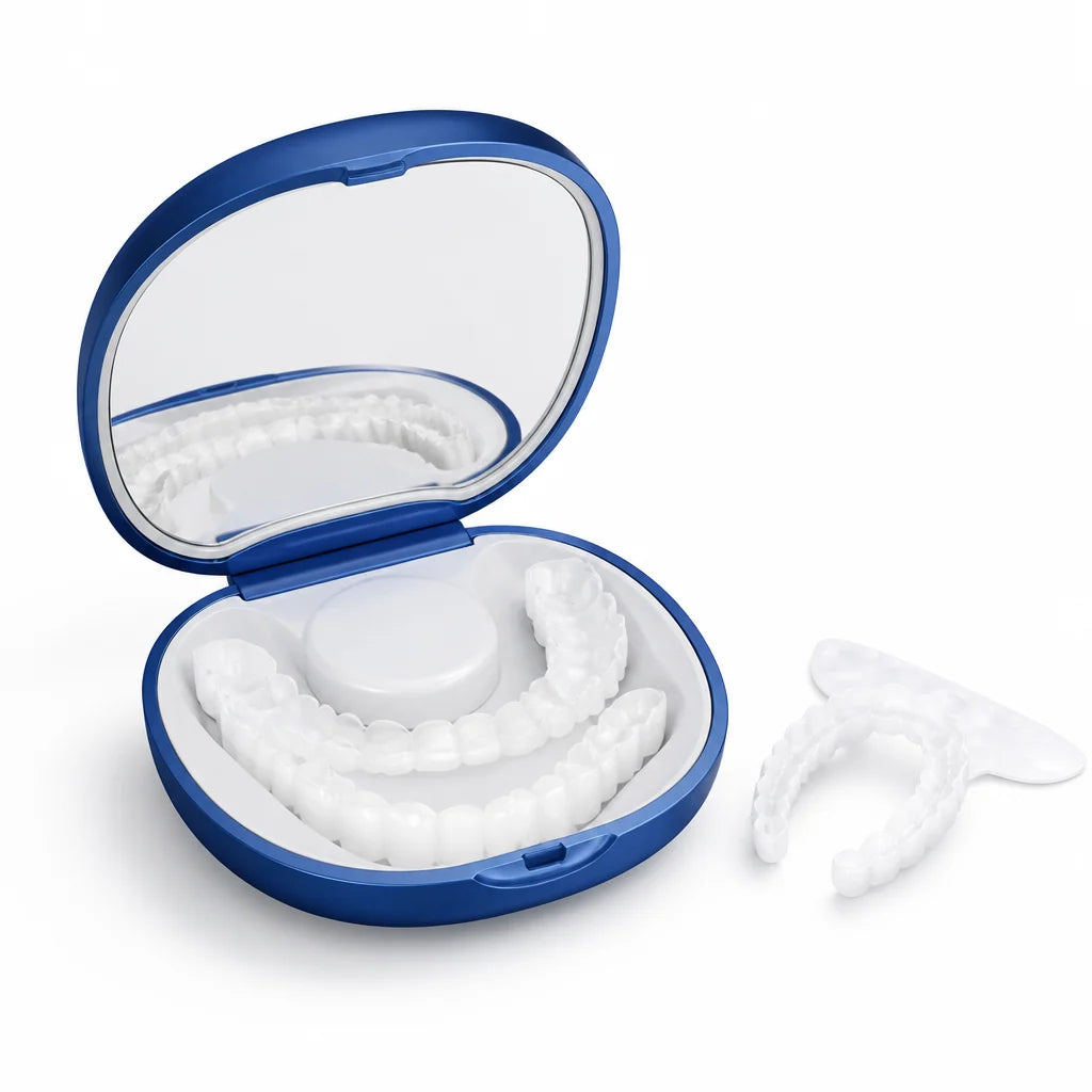 Cosmetic Veneers Open Palate Upper & Lower Set