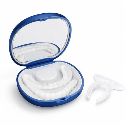 Cosmetic Veneers Open Palate Upper & Lower Set