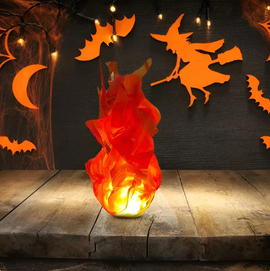 Costume Fireball Prop LED Battery-Powered Floating Effect
