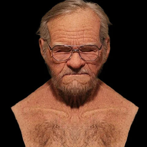 Costume Mask Hyper-Realistic Platinum Silicone