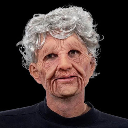 Costume Mask Hyper-Realistic Platinum Silicone