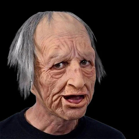 Costume Mask Hyper-Realistic Platinum Silicone