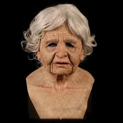 Costume Mask Hyper-Realistic Platinum Silicone