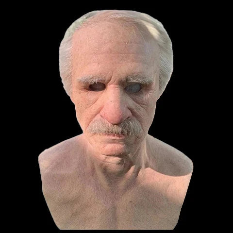 Costume Mask Hyper-Realistic Platinum Silicone