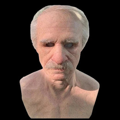 Costume Mask Hyper-Realistic Platinum Silicone