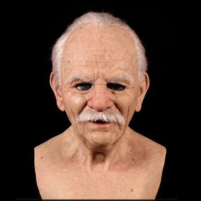 Costume Mask Hyper-Realistic Platinum Silicone