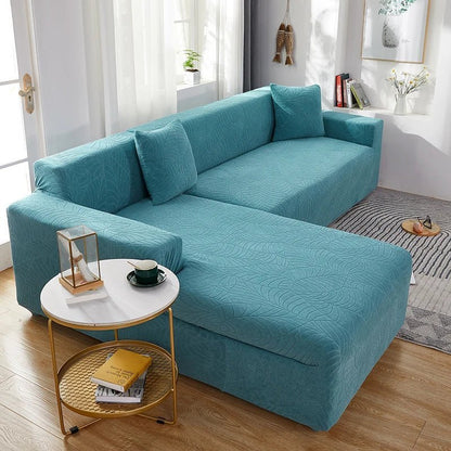 Couch Cover L-Shaped Polyester Machine-Washable