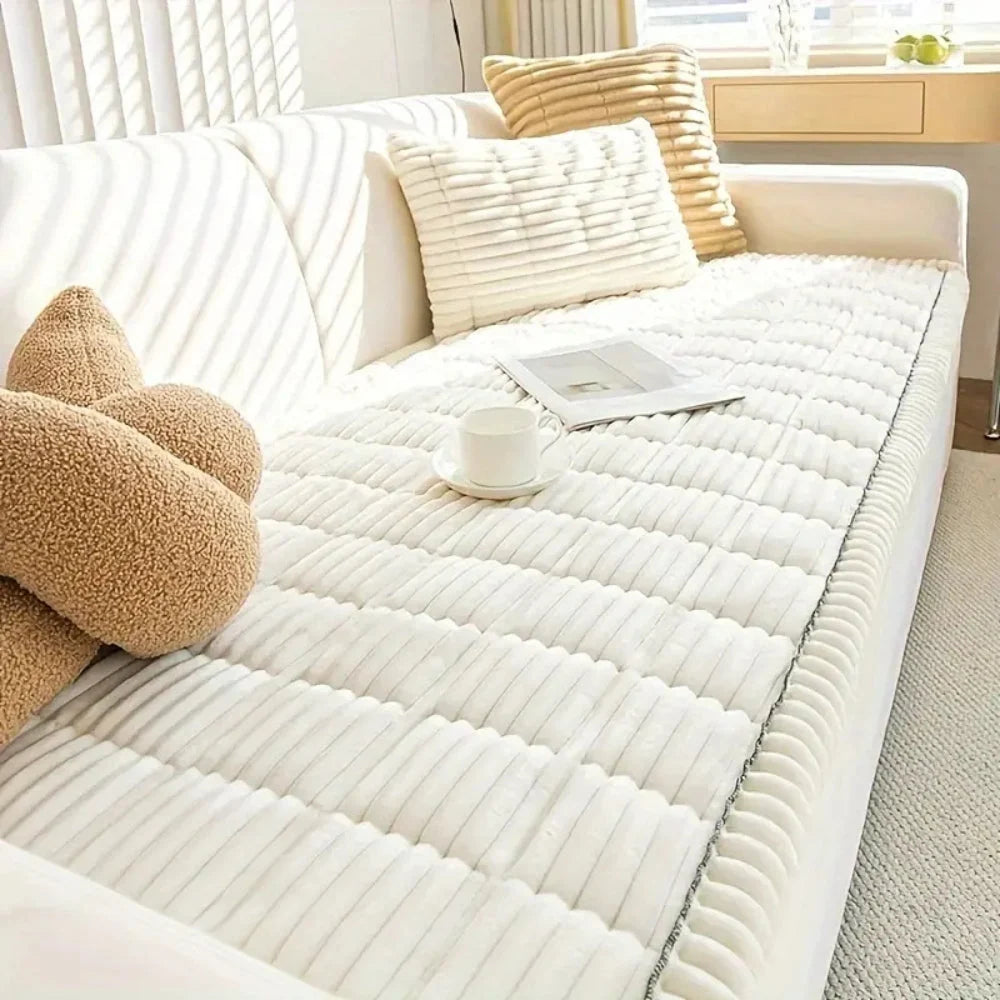 Couch Cover Non-Slip Microfiber Machine Washable